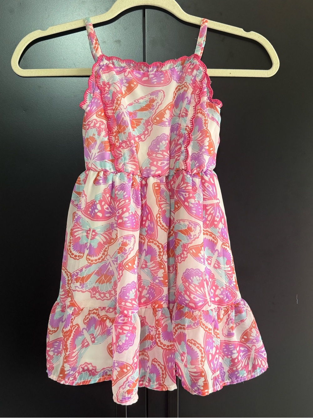 Girls size 5/6 | Place brand | butterfly print dress